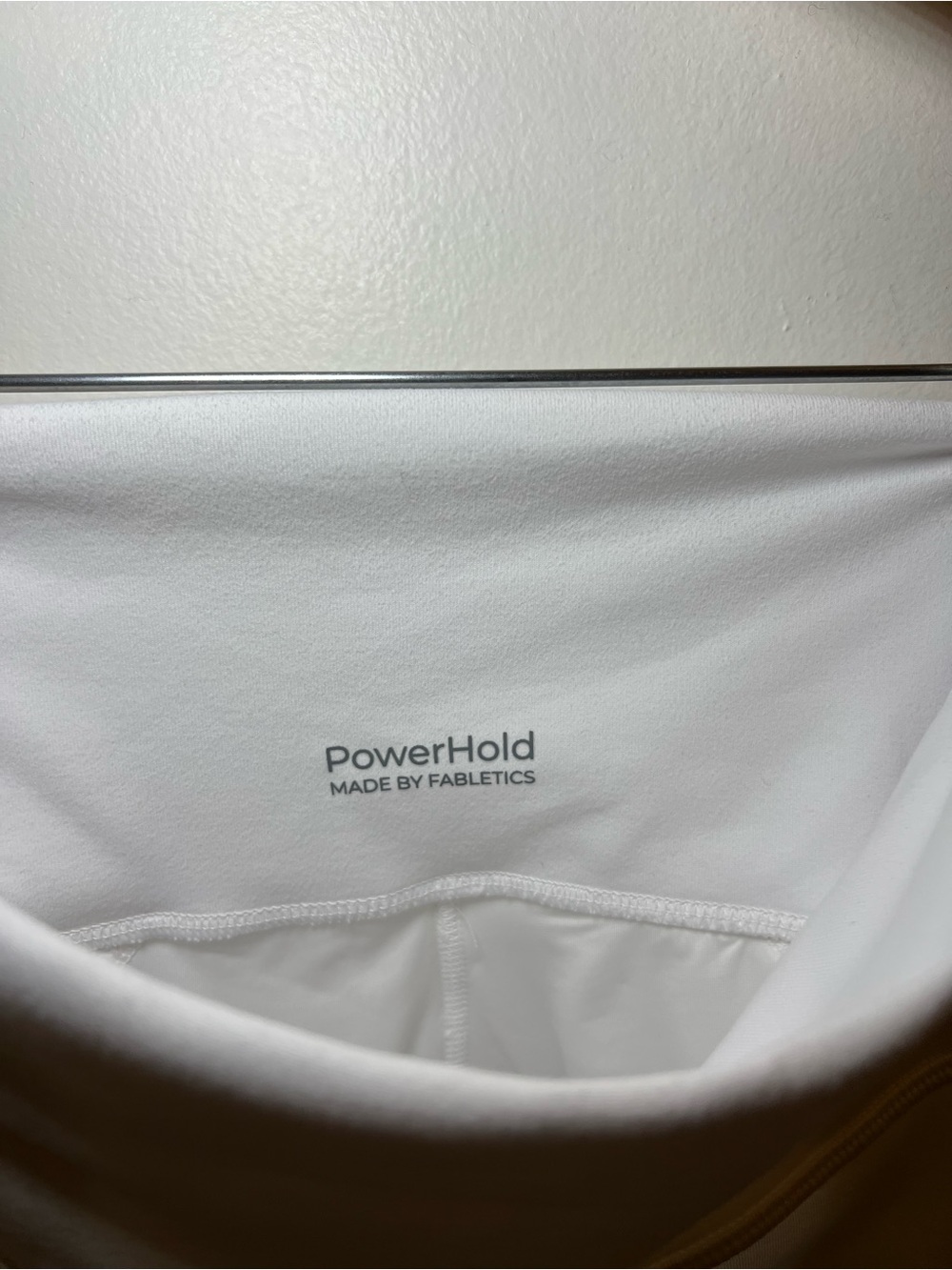 Fabletics PowerHold White Leggings High Rise Size XS 25 Waist - Picture 4 of 4